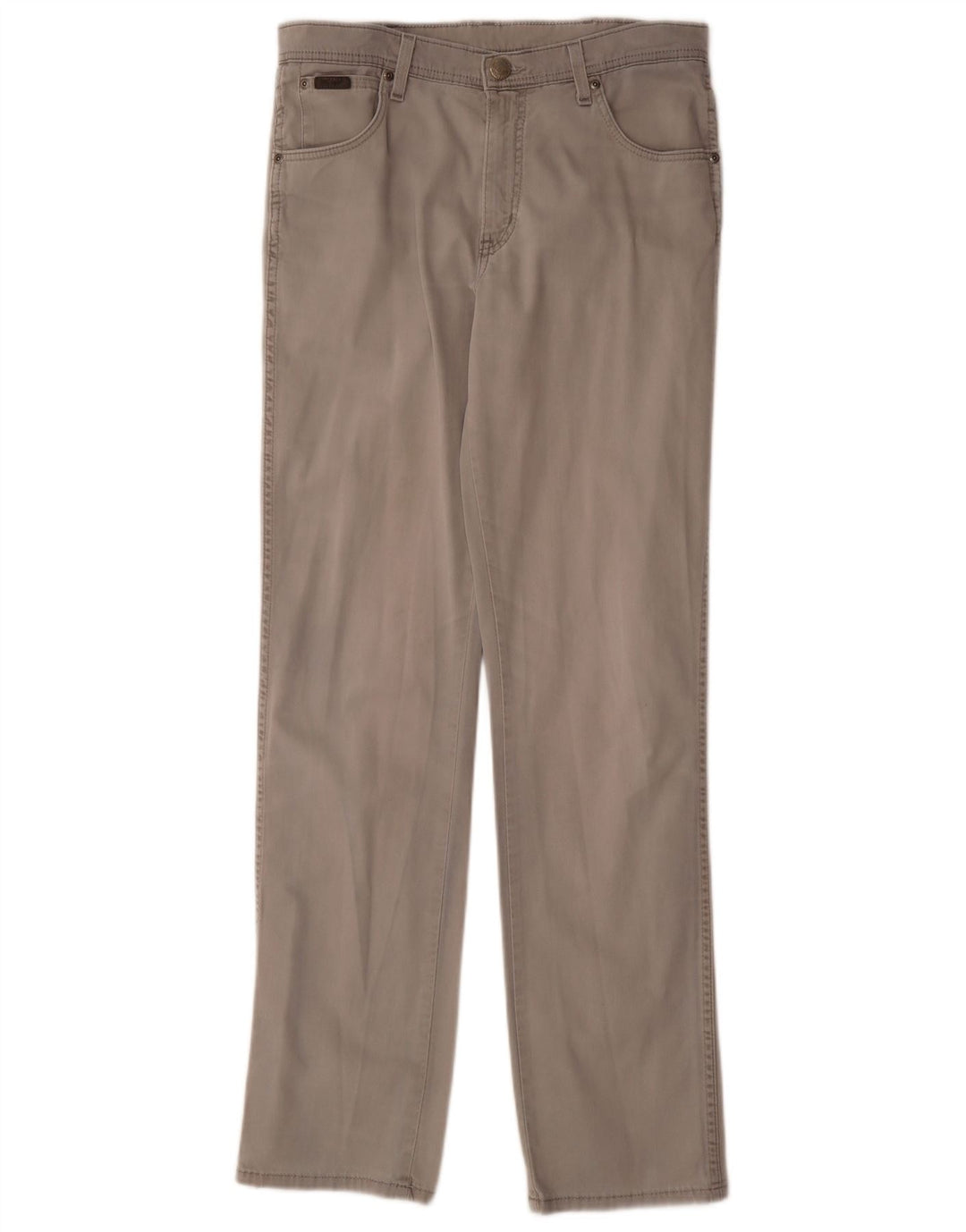 Wrangler Jean Droit Texas Stretch Homme W33 L34 Gris Coton