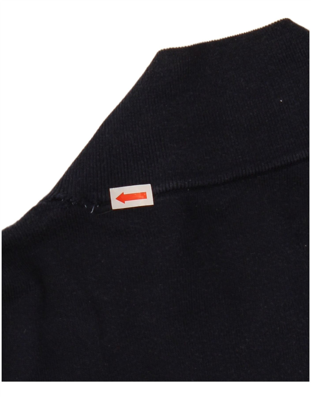 Gant Pull Col Zippé Homme Bleu Marine Moyen Coton