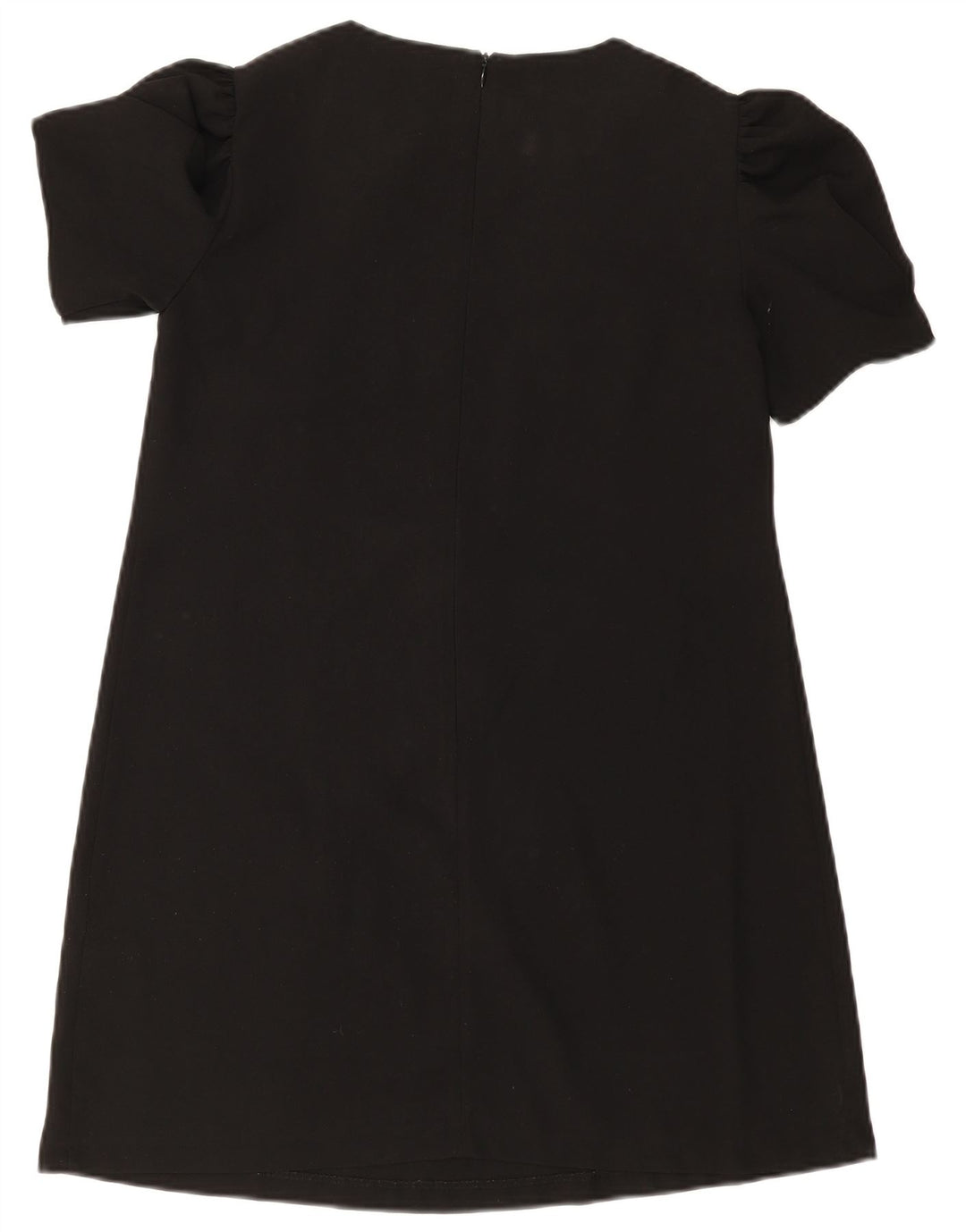 Zara Robe trapèze pour femme UK 12 Medium Noir Polyester