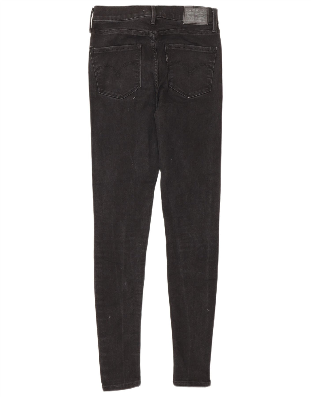 LEVI'S Jean 720 taille haute super skinny femme W25 L30 coton noir