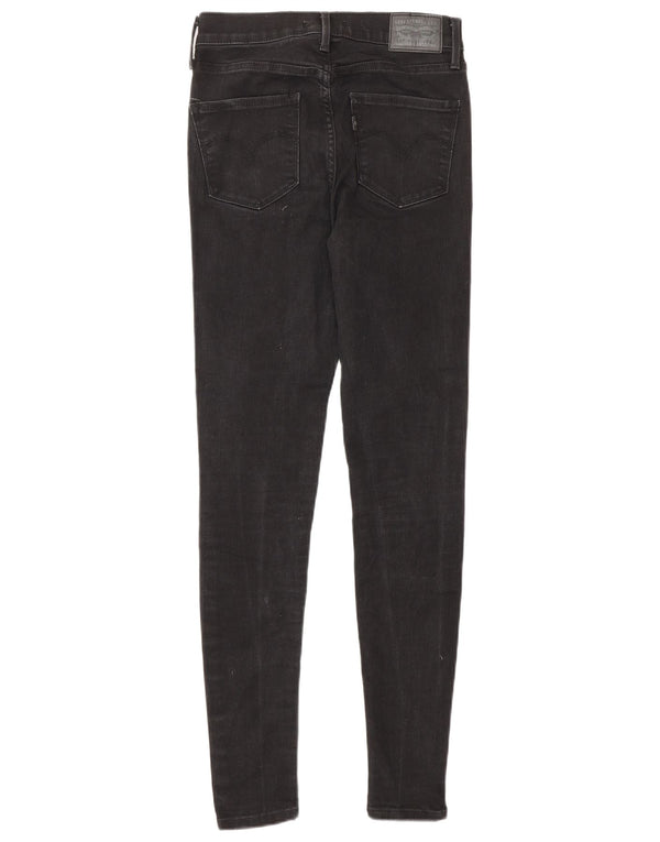 LEVI'S Jean 720 taille haute super skinny femme W25 L30 coton noir