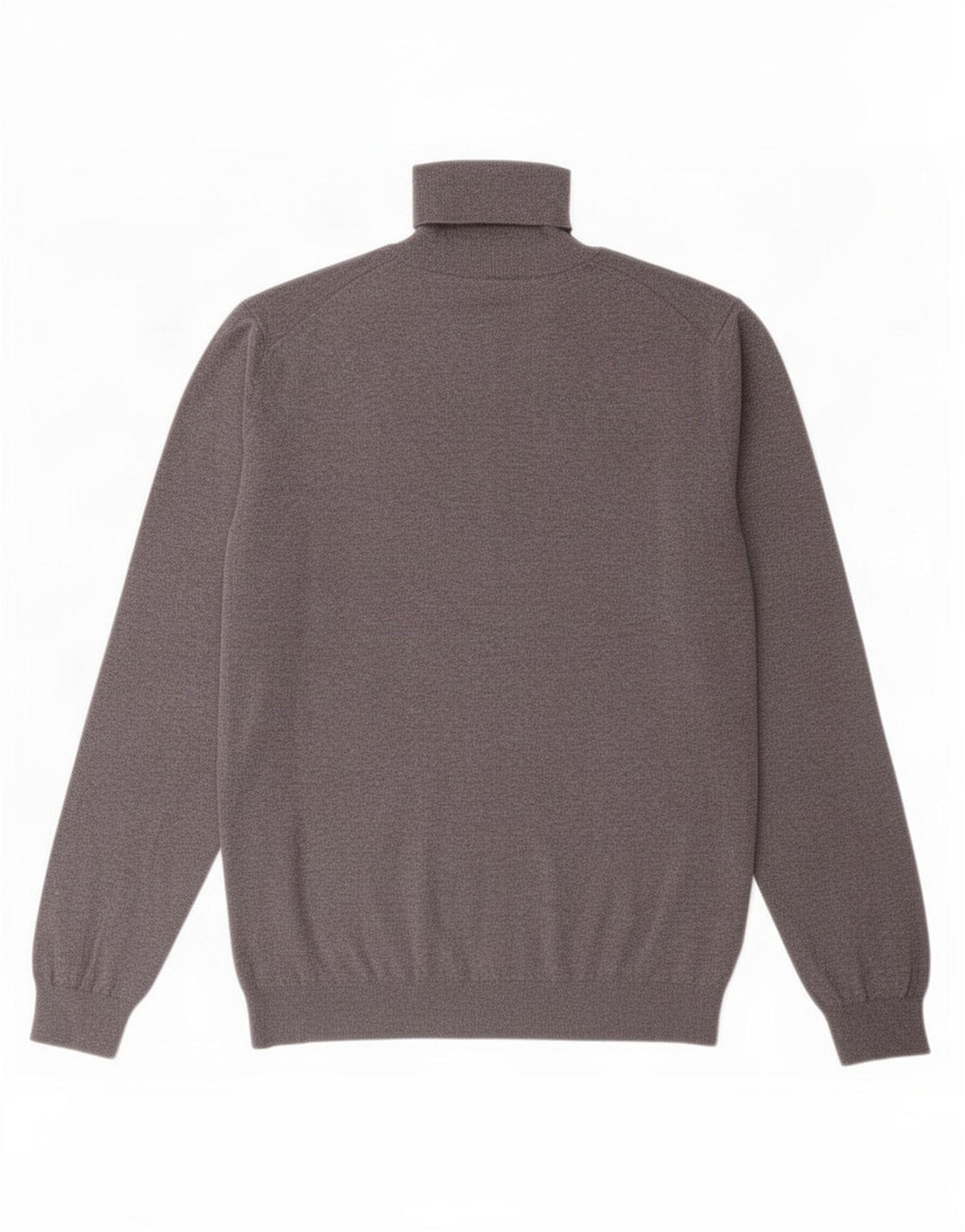 Massimo Dutti Pull col roulé pour homme en coton gris Taille L