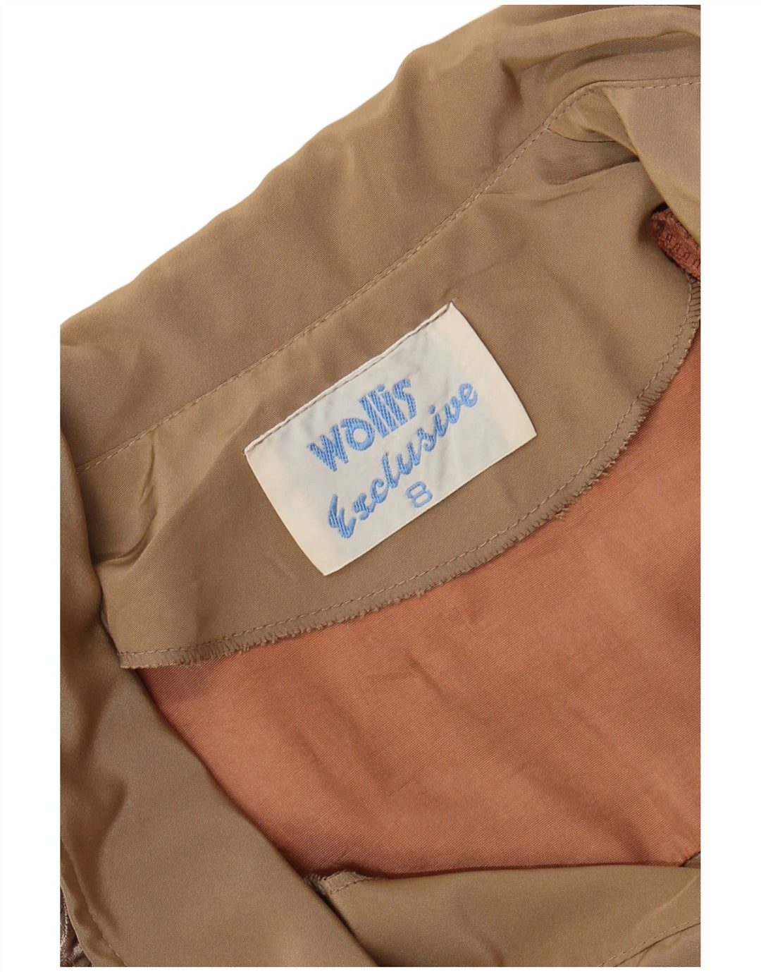 WALLIS Robe longue à manches longues pour femme US 8 Beige moyen