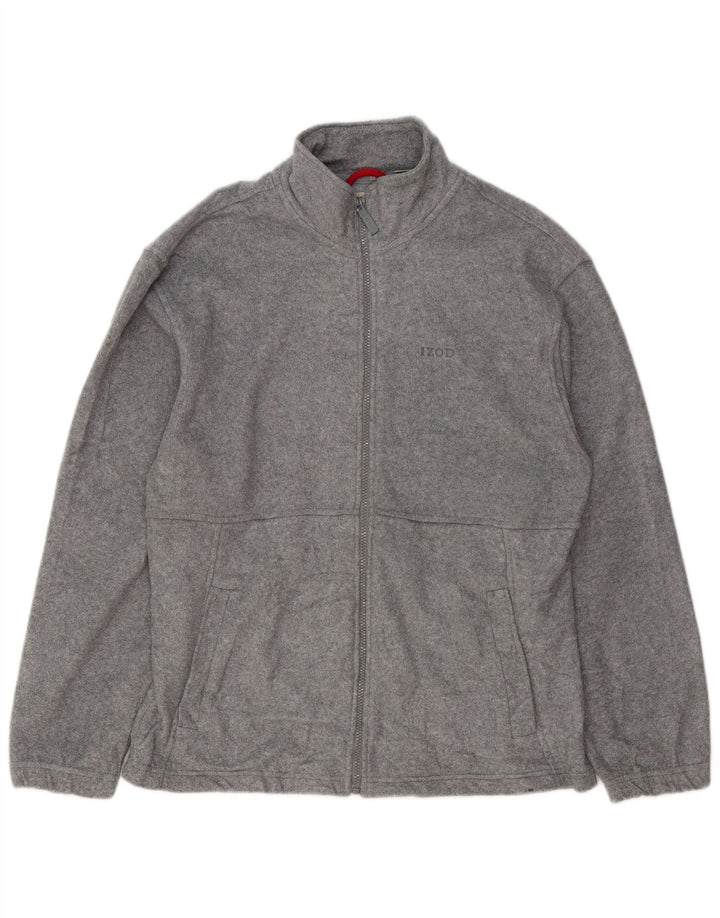 Izod Veste Polaire Homme UK 38 Gris Moyen Polyester