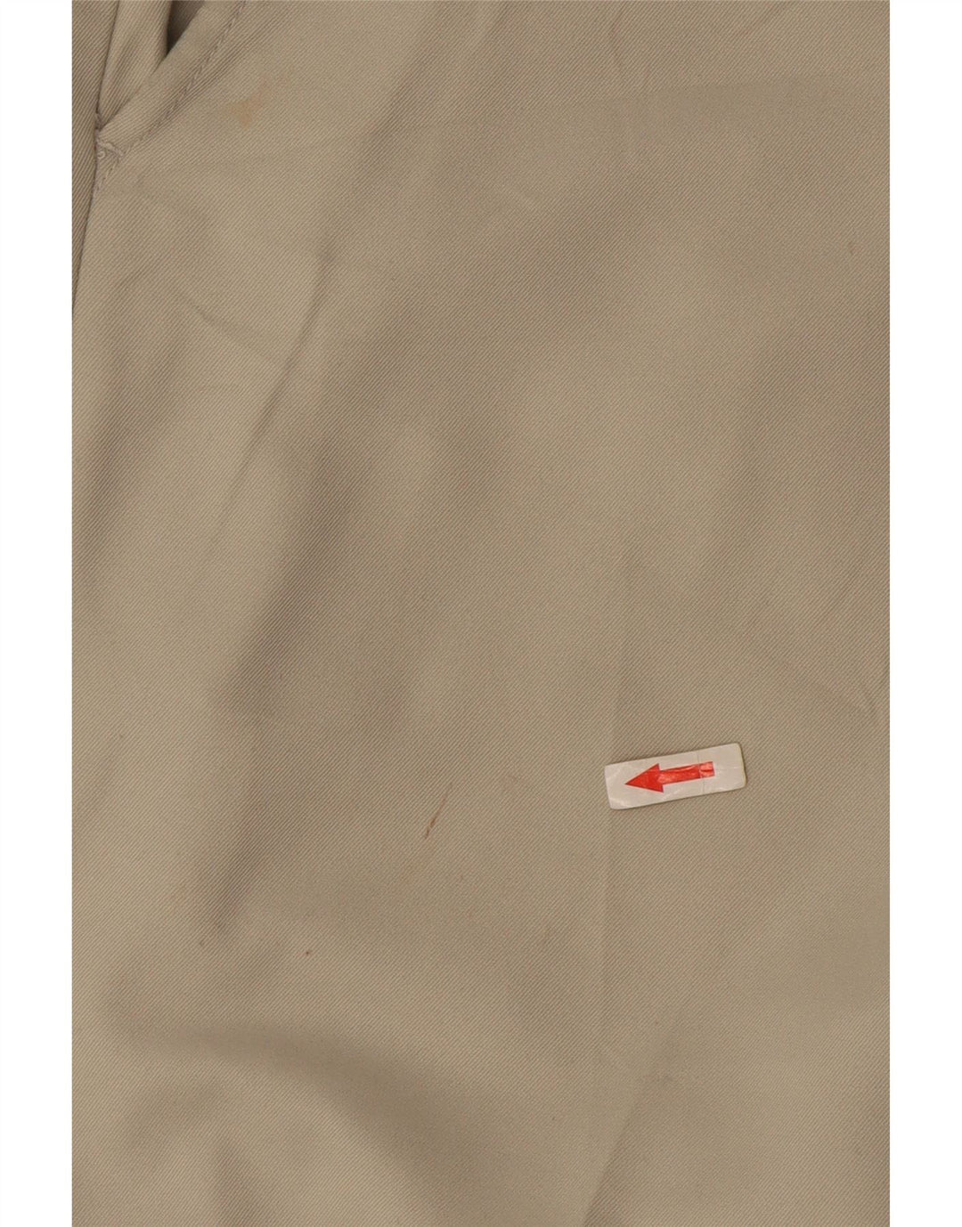 Izod Pantalon Chino Droit Homme W36 L32 Blanc Cassé Polyester