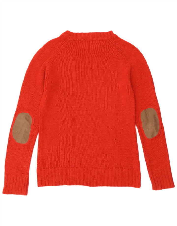 Zara Pull col bateau pour femme UK 12 Rouge moyen