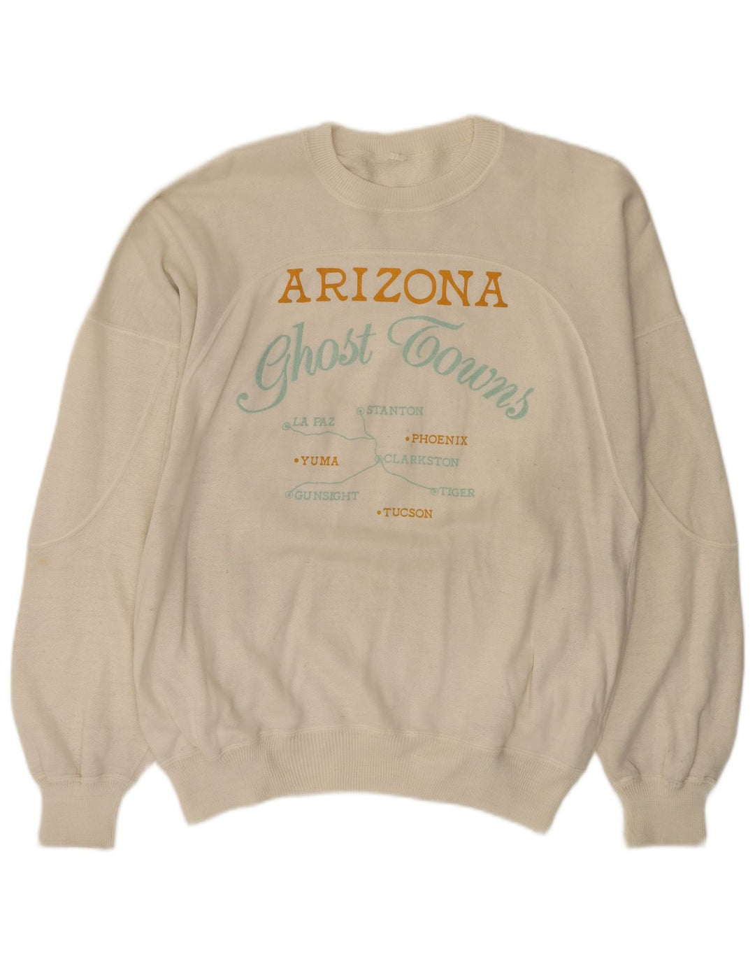 Arizona Sweat-shirt graphique pour hommes, grand blanc
