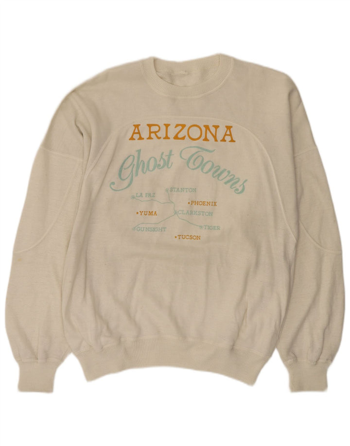 Arizona Sweat-shirt graphique pour hommes, grand blanc