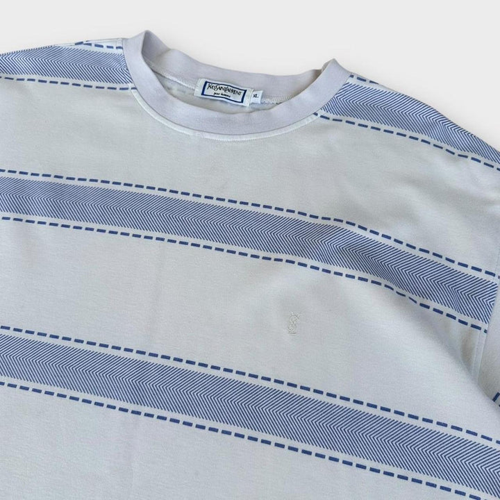 T-shirt à motifs YSL vintage - XL