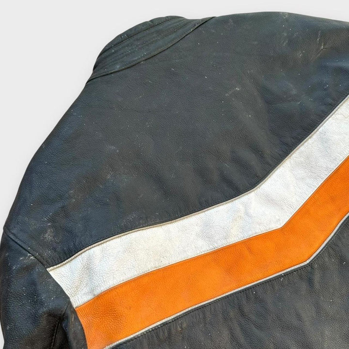 Blouson de motard en cuir Alpinestars - moyen (vérifier les mesures)