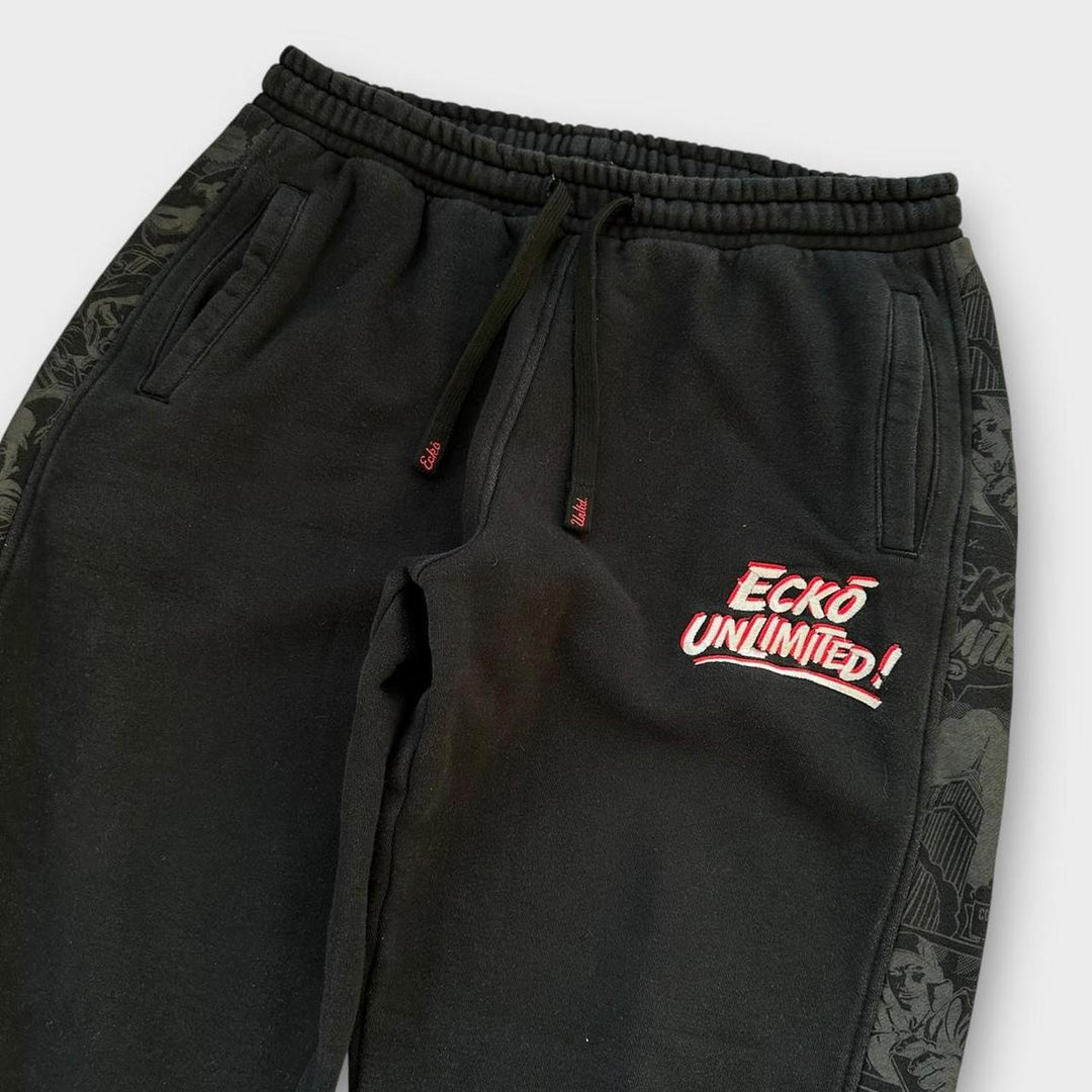 Ecko Unltd joggers/pantalons de survêtement - XL (élastiqué avec cordon de serrage)