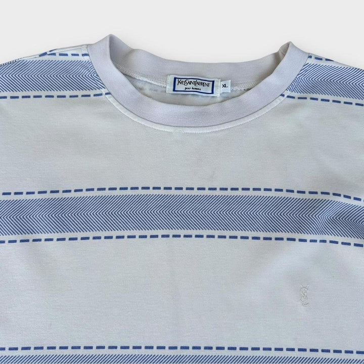 T-shirt à motifs YSL vintage - XL