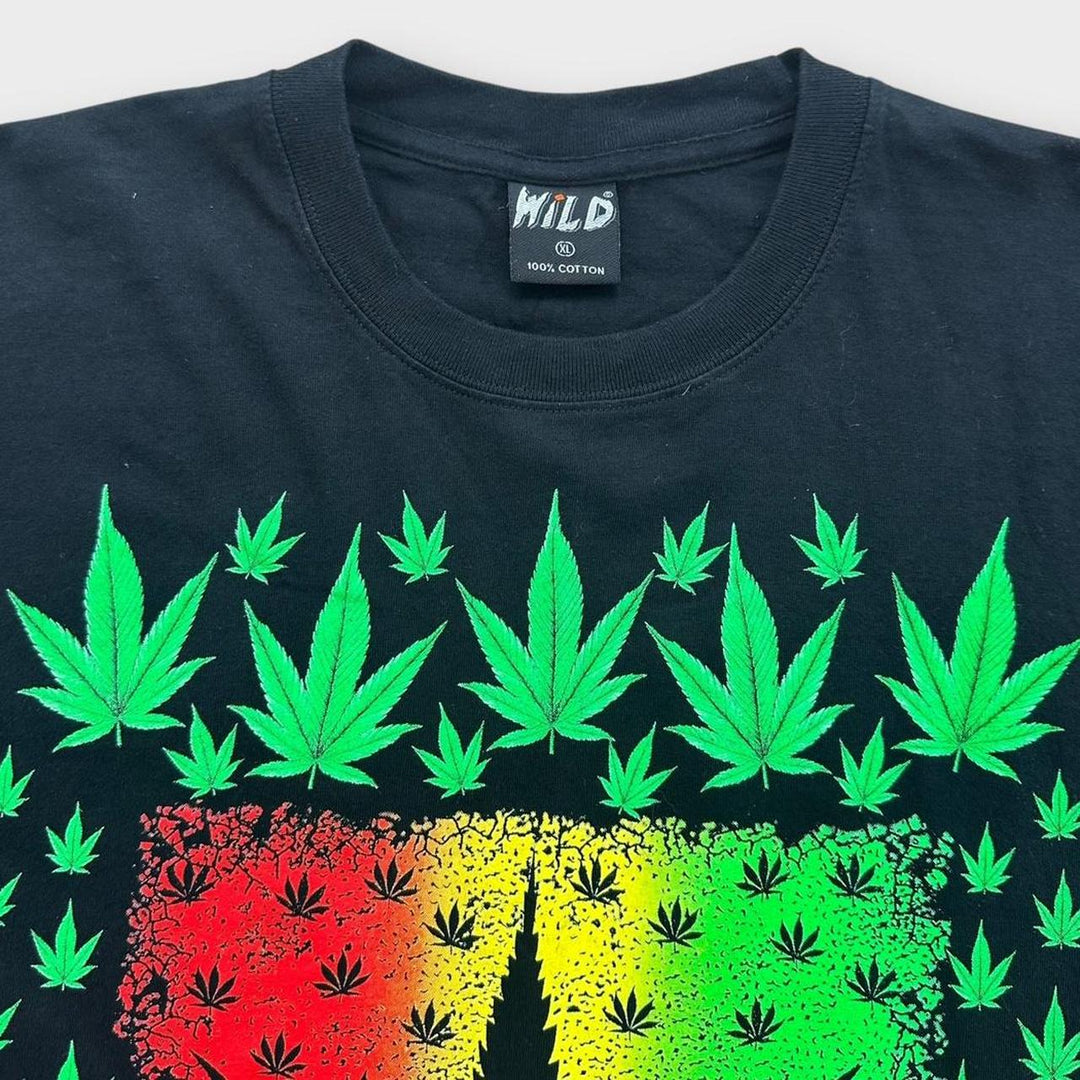 Tee-shirt graphique Weed - XL