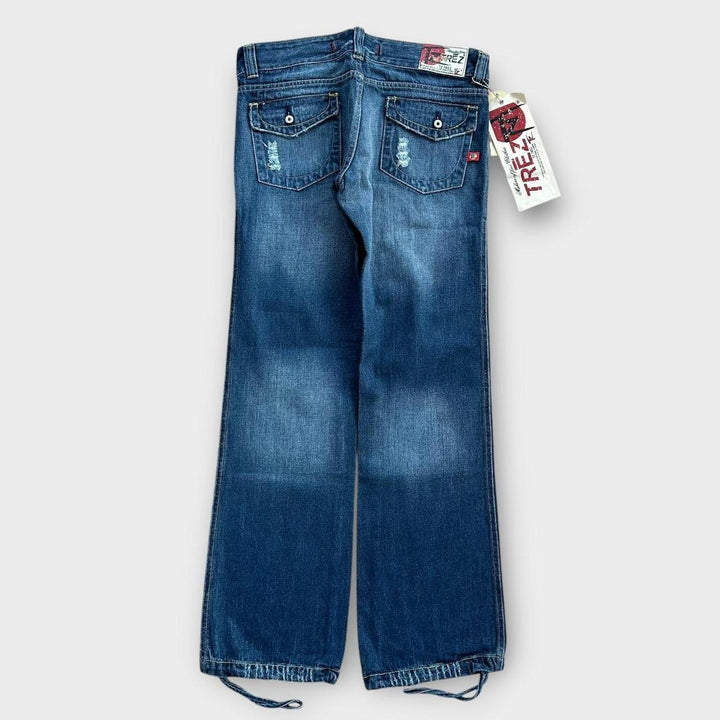 jeans jambes larges vintage Y2K - 32 pouces