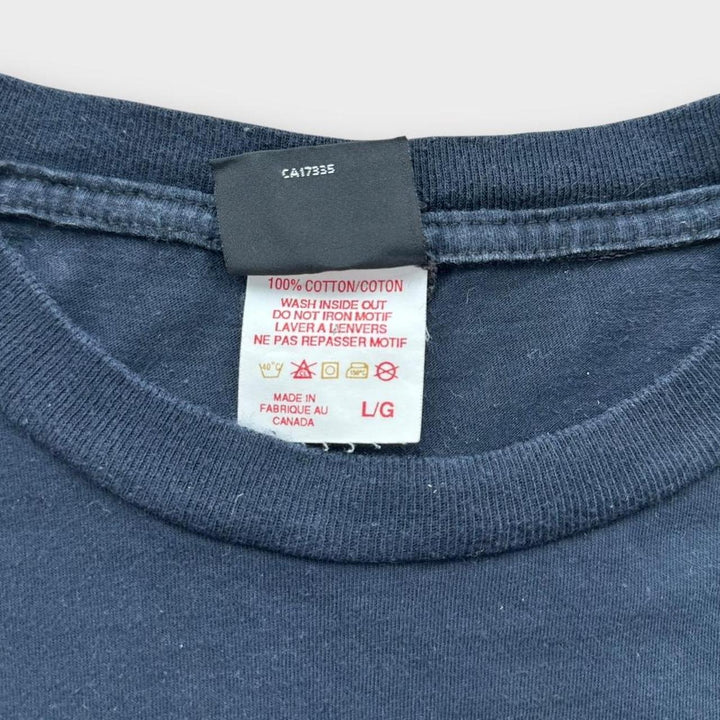 Y2K Au-dessus du tee-shirt graphique jante - grand