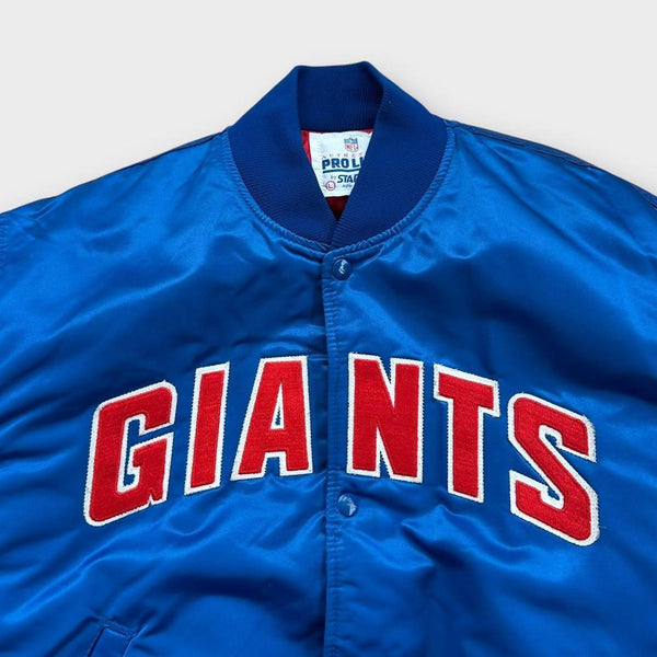 New York giants Starter bomber jacket - large