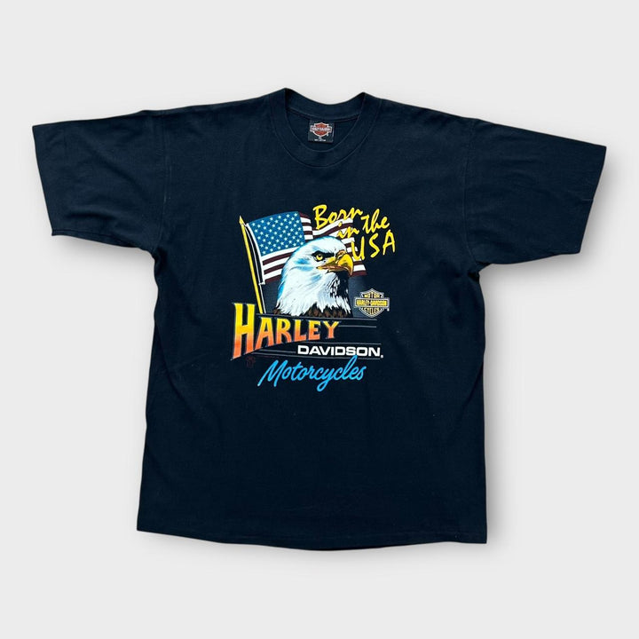 T-shirt graphique Harley Davidson vintage - XL