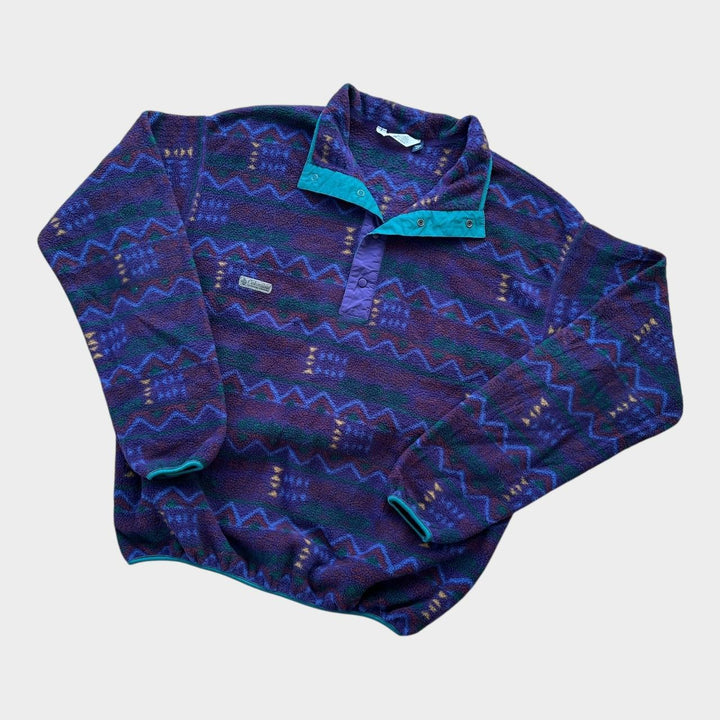polaire à motif funky vintage Columbia - XL