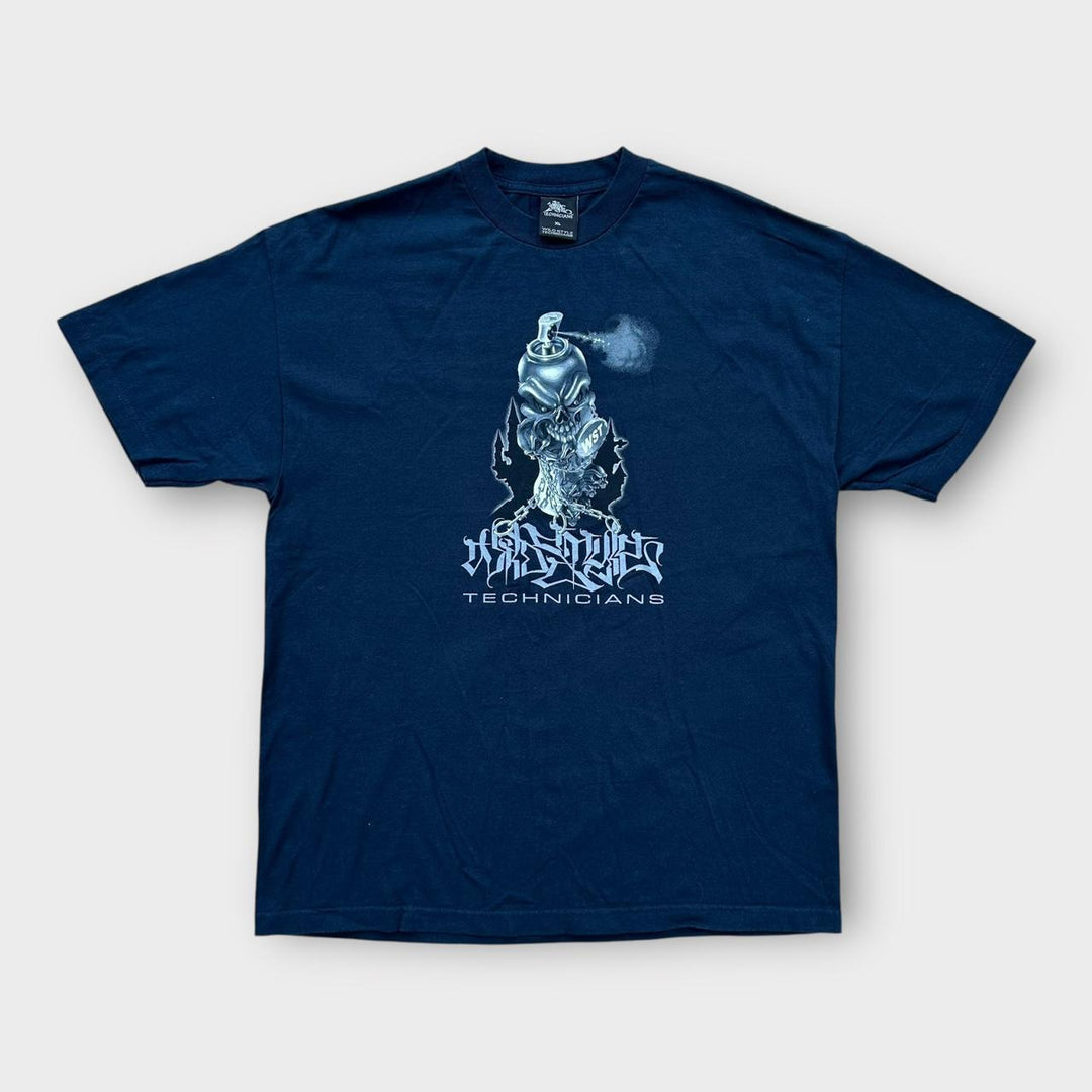 T-shirt graphique Hip-Hop Techniciens de style sauvage - XL