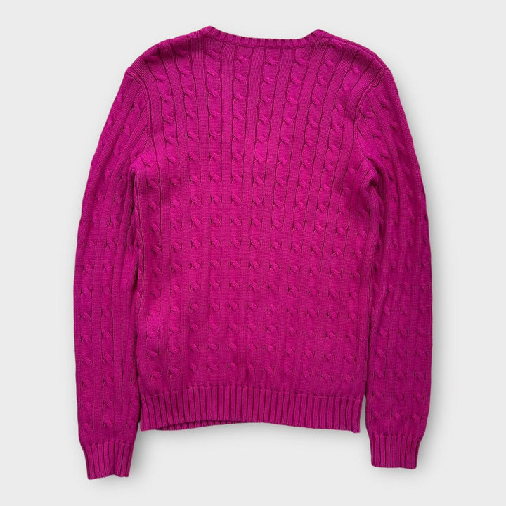 Ralph Lauren pull en maille torsadée - moyen
