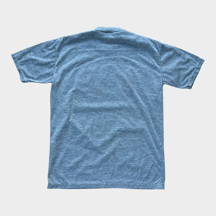 tee-shirt graphique de football des Rangers vintage des années 80 - grand (s’adapte comme un médium)