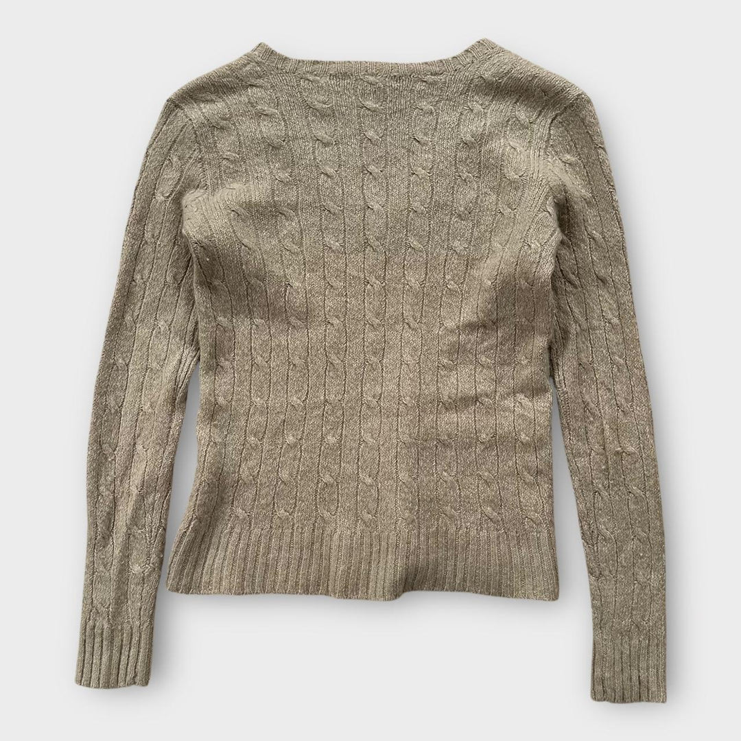 Tricot torsadé Ralph Lauren - moyen femme