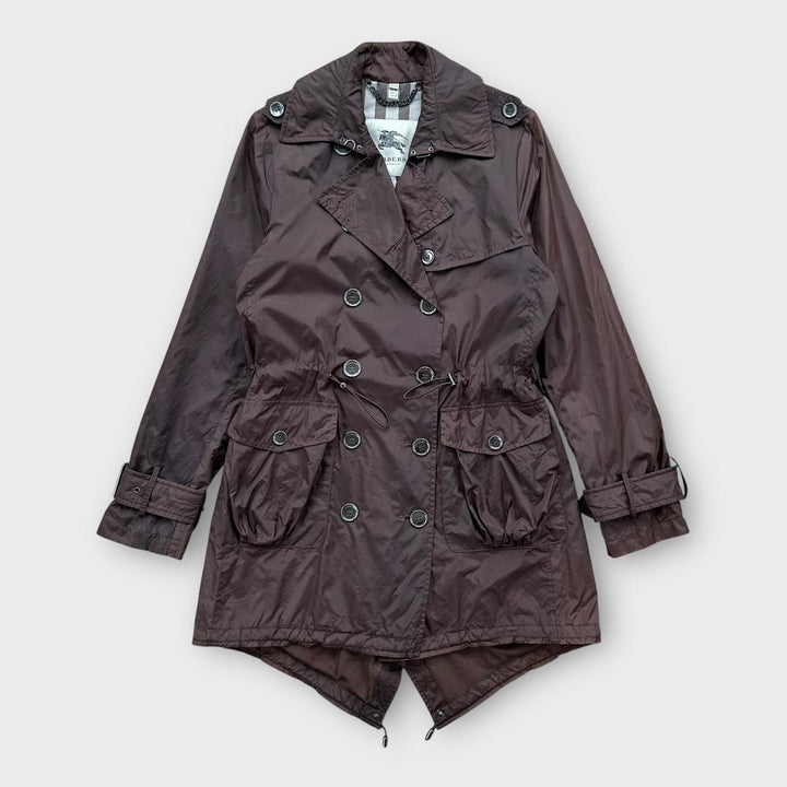 trench-coat en nylon Burberry vintage - UK6