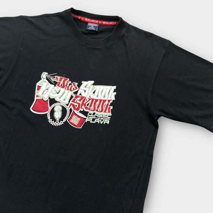 Tee-shirt graphique hip hop Y2K - moyen (s'adapte comme un grand)