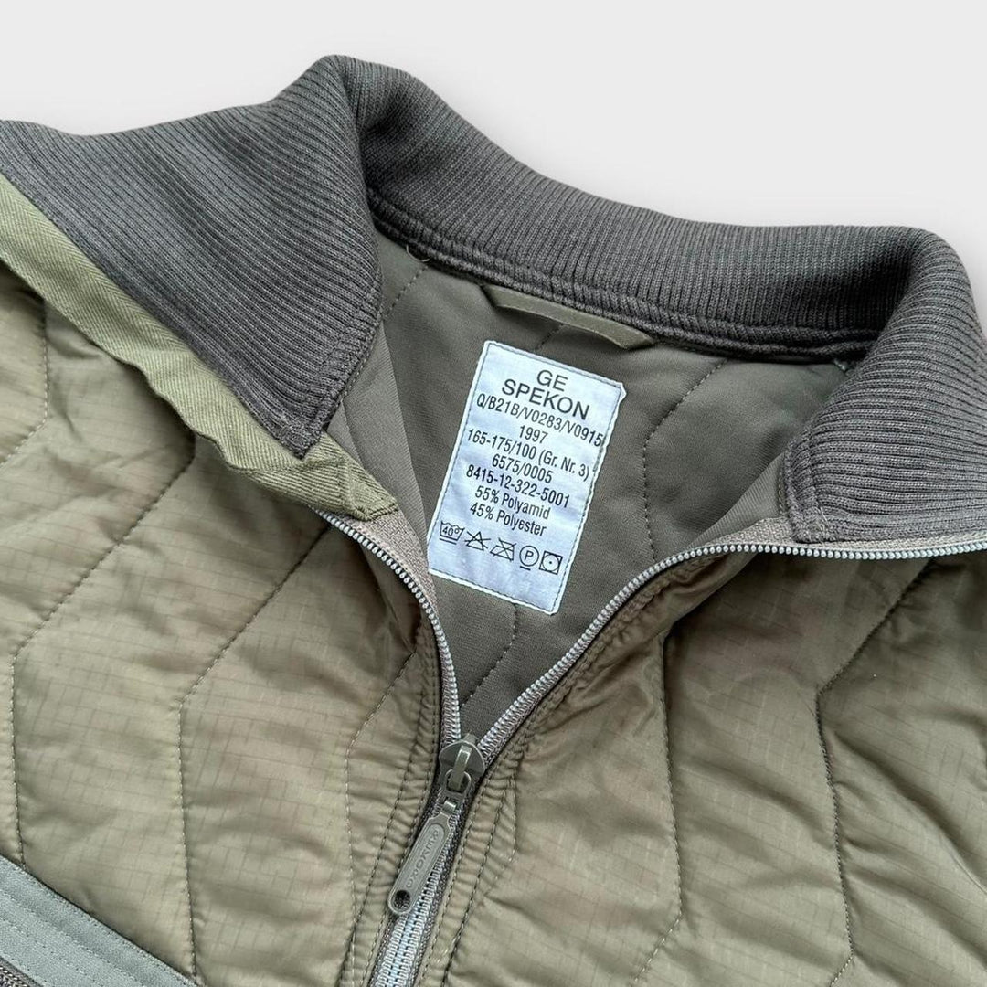 veste de doublure militaire allemande vintage - moyenne