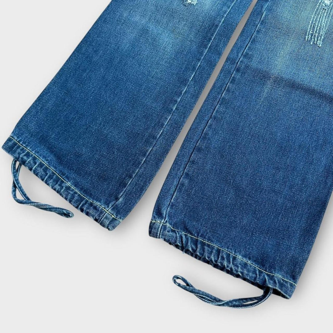 jeans jambes larges vintage Y2K - 32 pouces