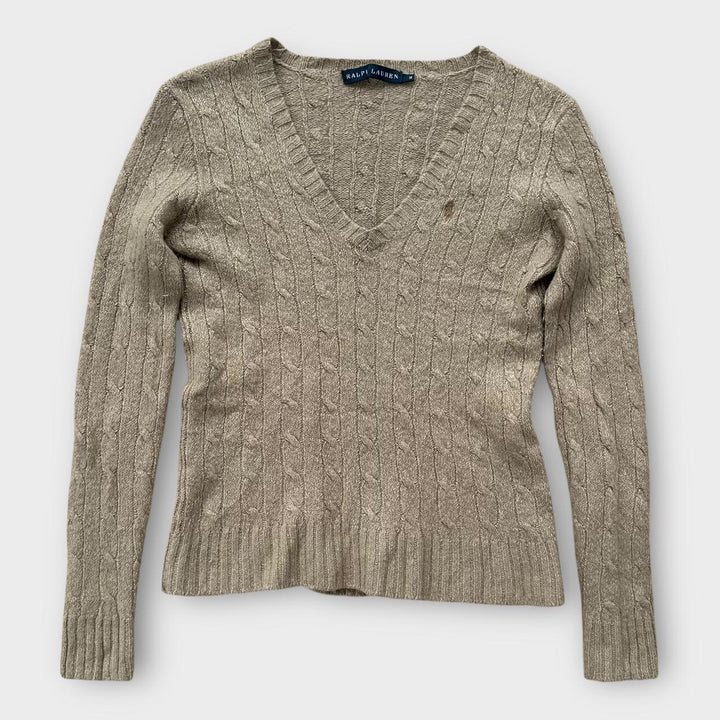 Tricot torsadé Ralph Lauren - moyen femme