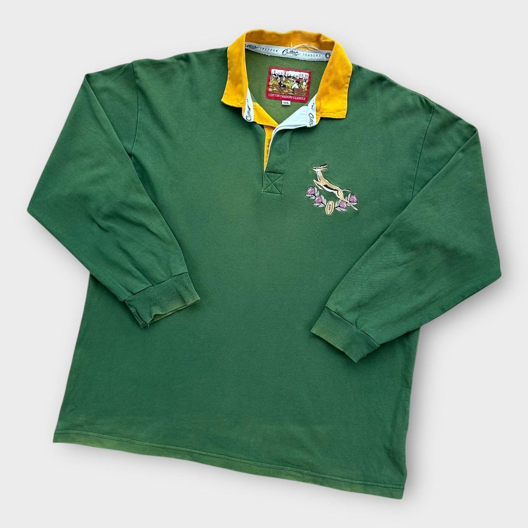 maillot de rugby vintage Afrique du Sud - XL