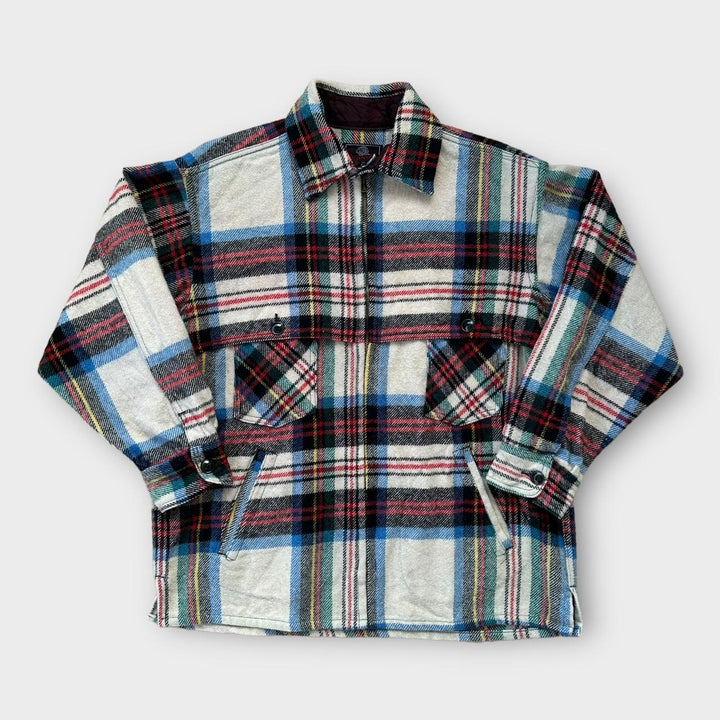 Veste en flanelle de laine Johnson Woollen Mills - Grand