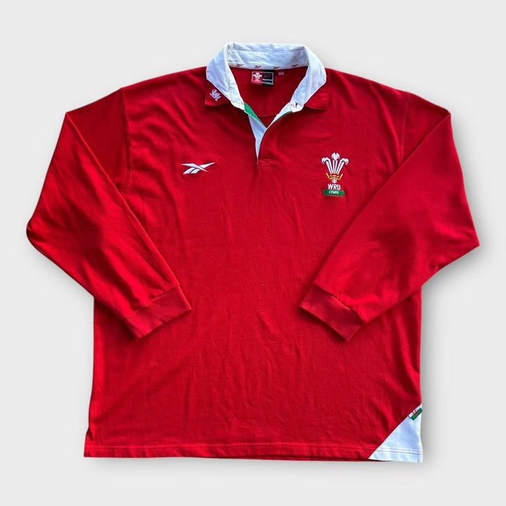 haut de rugby vintage du Pays de Galles - XXXL