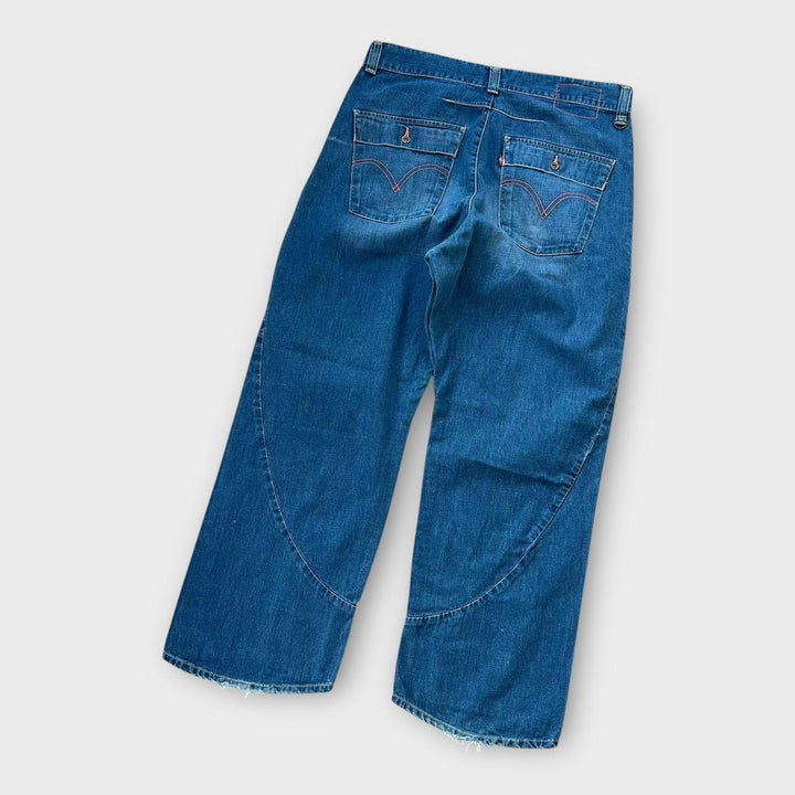 Jean torsadé Baggy Levi's - taille 34
