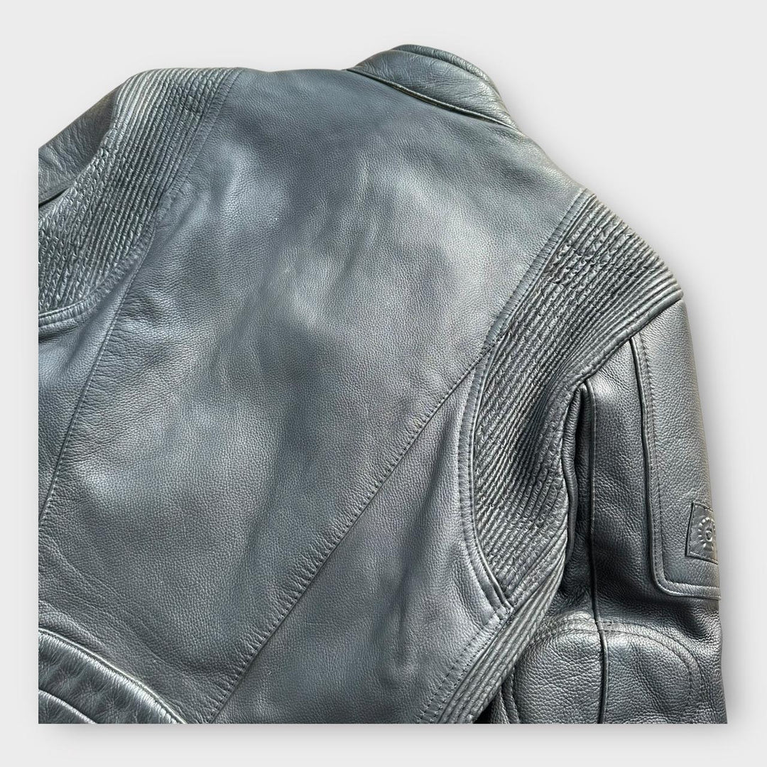 Veste de motard en cuir Belstaff - petite (vérifier les mesures)