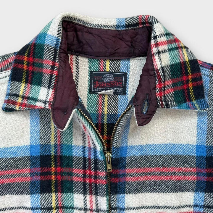 Veste en flanelle de laine Johnson Woollen Mills - Grand