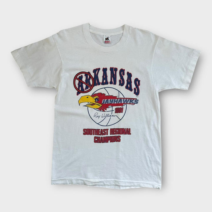 tee-shirt graphique de basket-ball vintage du Kansas - grand