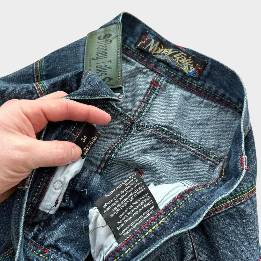Jean Baggy Hip-hop Rasta - taille 34