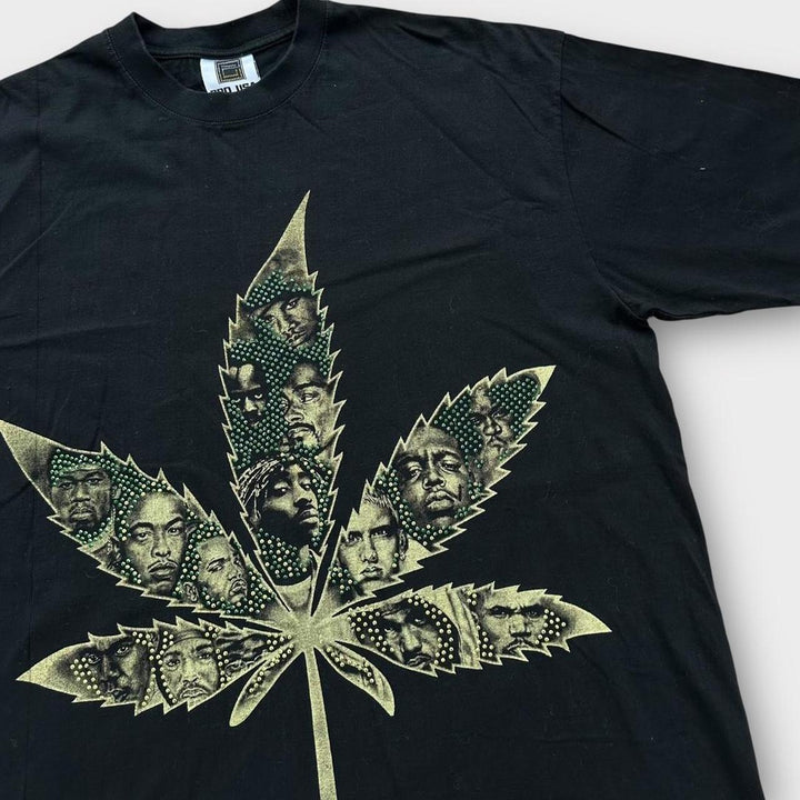 tee-shirt graphique hip-hop vintage - XL (baggy)