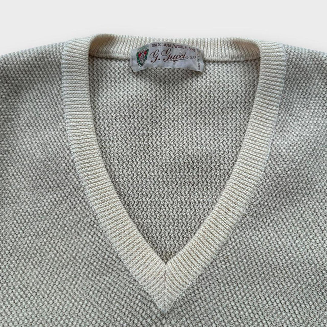 pull en tricot Gucci vintage des années 90 - moyen