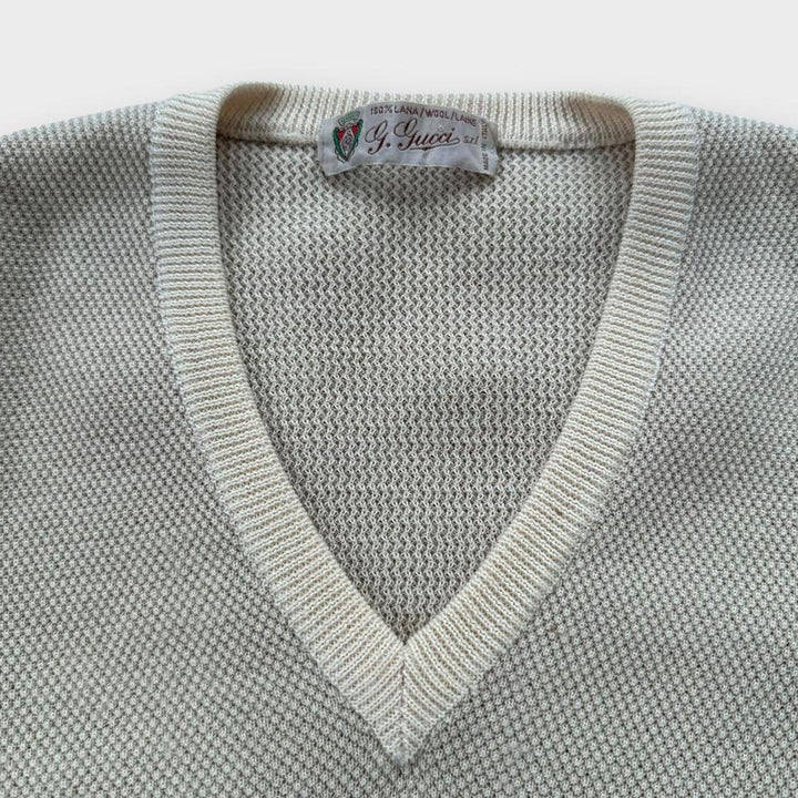 pull en tricot Gucci vintage des années 90 - moyen