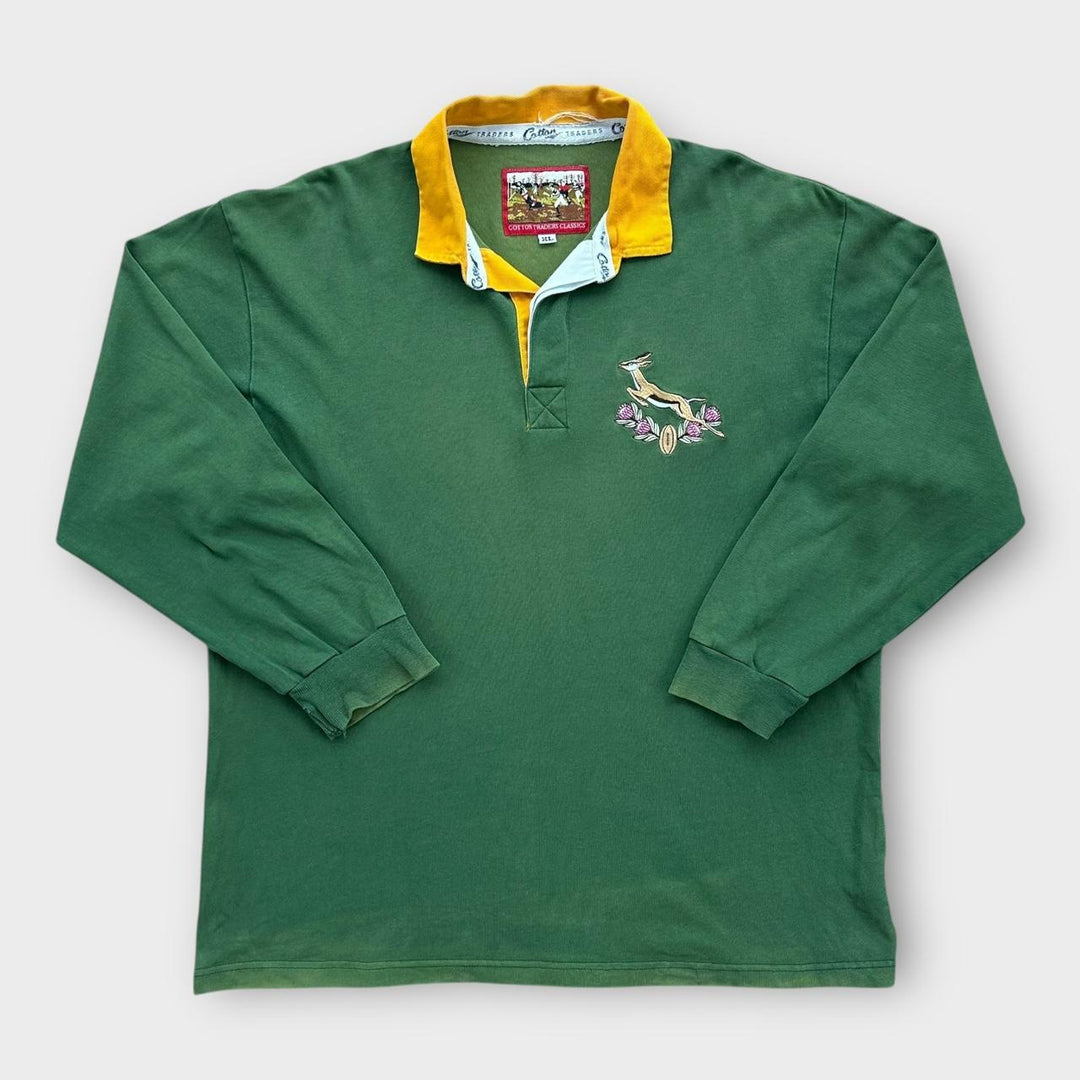 maillot de rugby vintage Afrique du Sud - XL