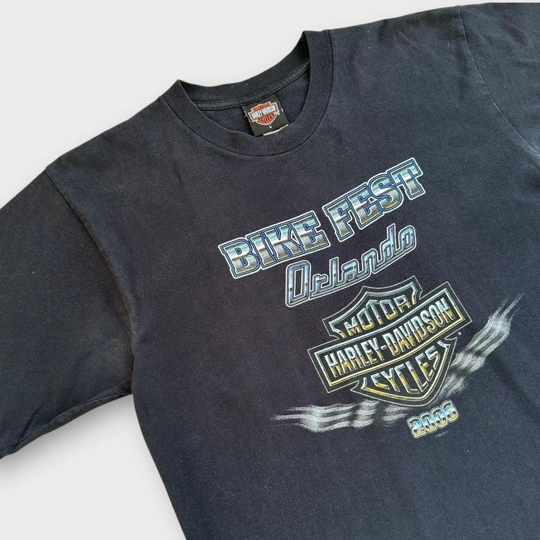 T-shirt Harley Davidson vintage - grand