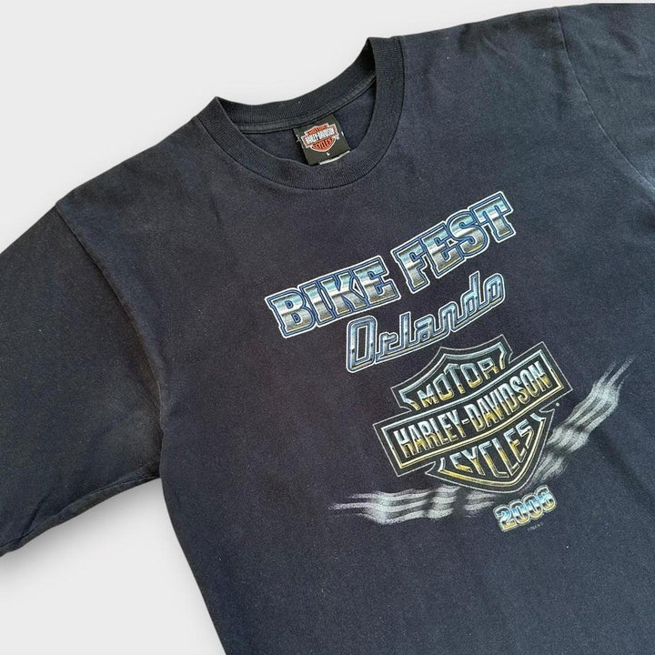 T-shirt Harley Davidson vintage - grand