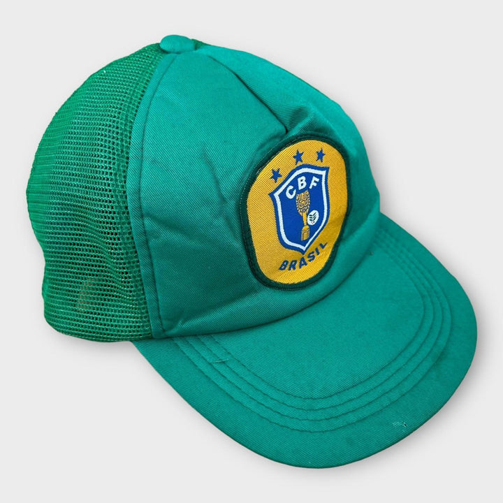 Casquette de football du Brésil des années 90 - taille unique