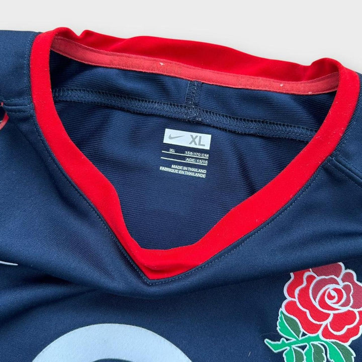 Haut de rugby Angleterre - enfants 13/15 (taille comme un petit)