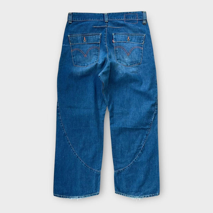 Jean torsadé Baggy Levi's - taille 34