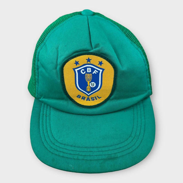 Casquette de football du Brésil des années 90 - taille unique