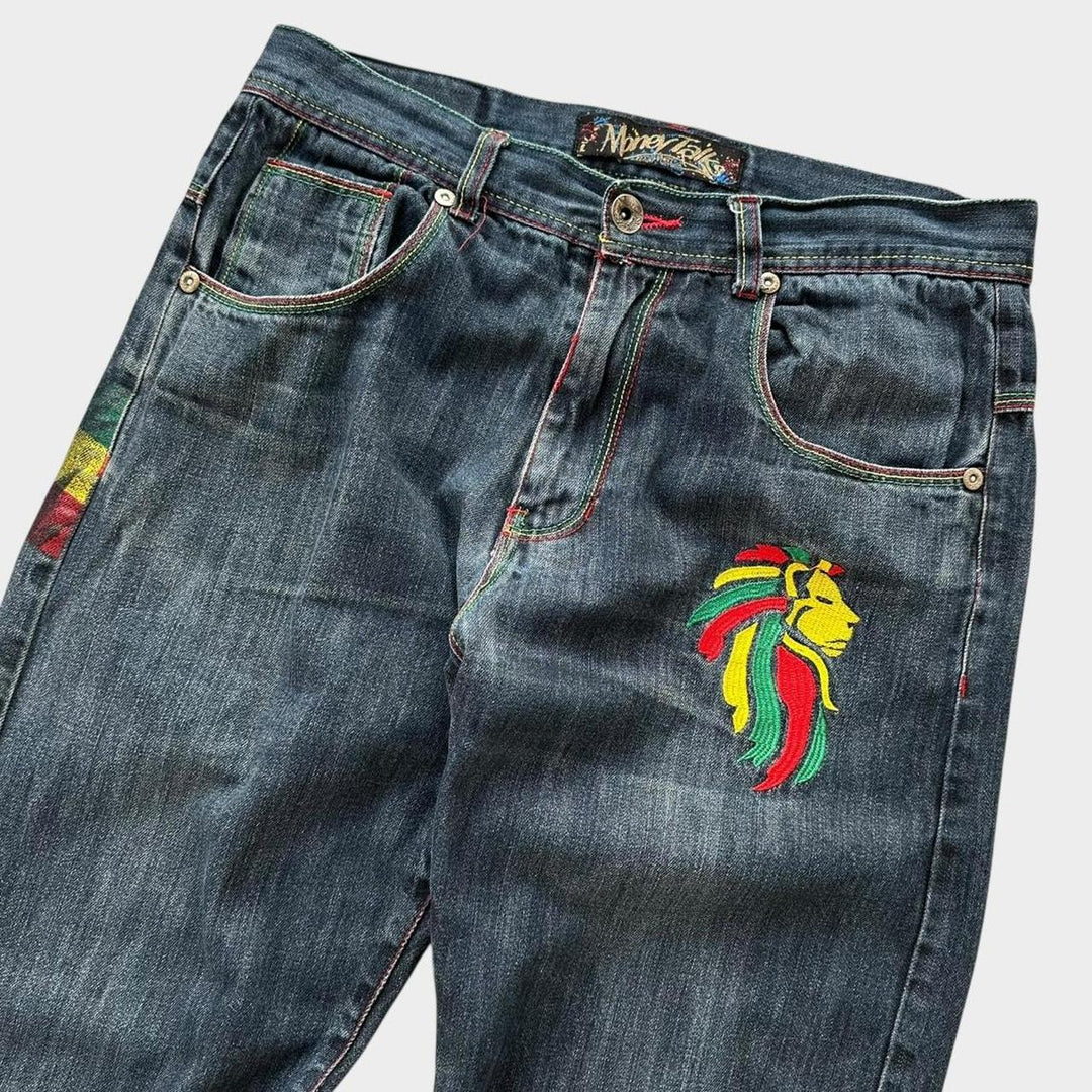 Jean Baggy Hip-hop Rasta - taille 34